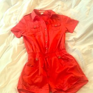 Orange romper